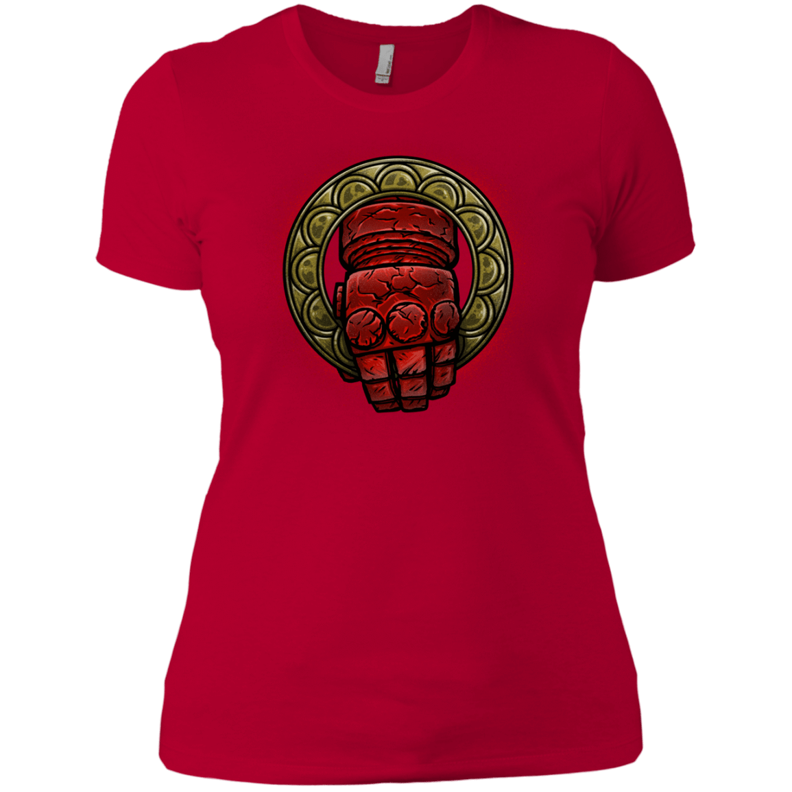 T-Shirts Red / X-Small Doom Hand of the King Women's Premium T-Shirt