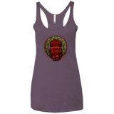 T-Shirts Vintage Purple / X-Small Doom Hand of the King Women's Triblend Racerback Tank
