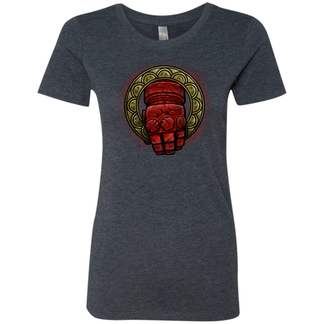 T-Shirts Vintage Navy / Small Doom Hand of the King Women's Triblend T-Shirt