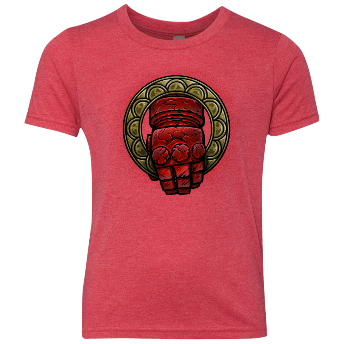 T-Shirts Vintage Red / YXS Doom Hand of the King Youth Triblend T-Shirt