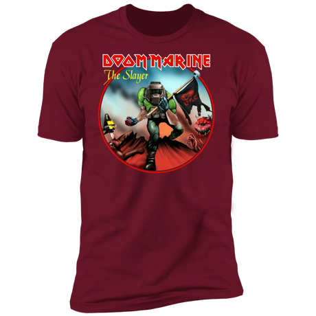 T-Shirts Cardinal / S Doom Marine Men's Premium T-Shirt