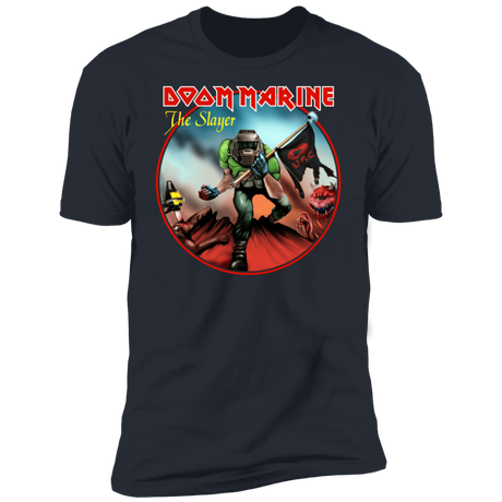 T-Shirts Indigo / S Doom Marine Men's Premium T-Shirt