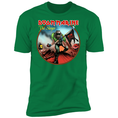 T-Shirts Kelly Green / S Doom Marine Men's Premium T-Shirt