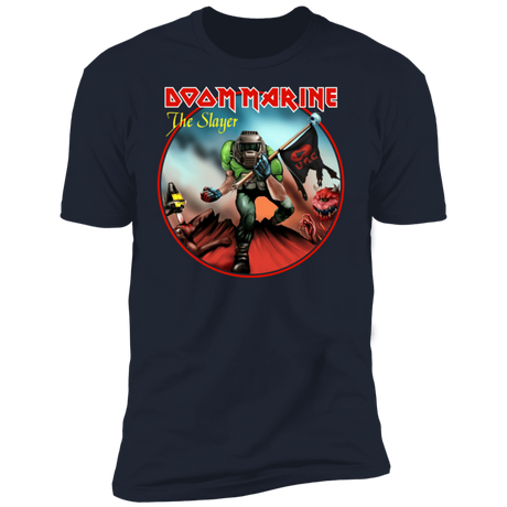 T-Shirts Midnight Navy / S Doom Marine Men's Premium T-Shirt