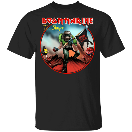T-Shirts Black / YXS Doom Marine Youth T-Shirt