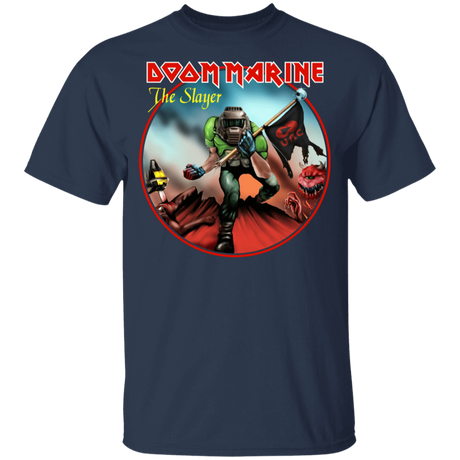 T-Shirts Navy / YXS Doom Marine Youth T-Shirt