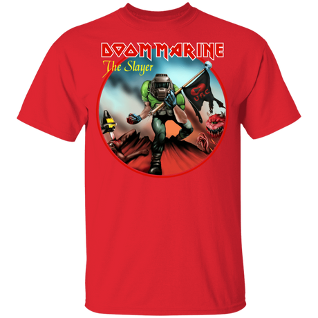 T-Shirts Red / YXS Doom Marine Youth T-Shirt