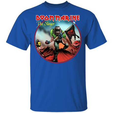 T-Shirts Royal / YXS Doom Marine Youth T-Shirt