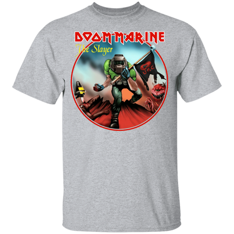 T-Shirts Sport Grey / YXS Doom Marine Youth T-Shirt