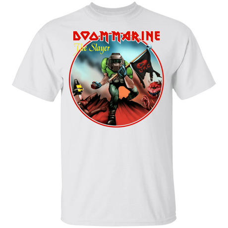 T-Shirts White / YXS Doom Marine Youth T-Shirt