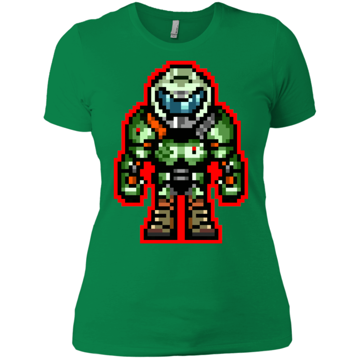 T-Shirts Kelly Green / X-Small Doom Praetor Women's Premium T-Shirt