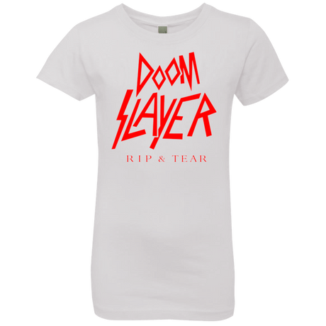 T-Shirts White / YXS Doom Slayer Girls Premium T-Shirt