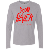 T-Shirts Heather Grey / Small Doom Slayer Men's Premium Long Sleeve