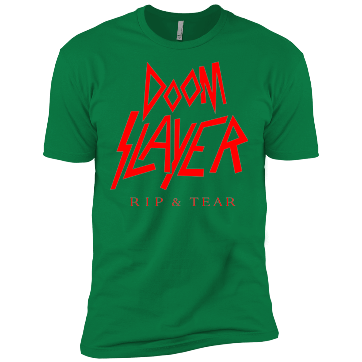 T-Shirts Kelly Green / X-Small Doom Slayer Men's Premium T-Shirt