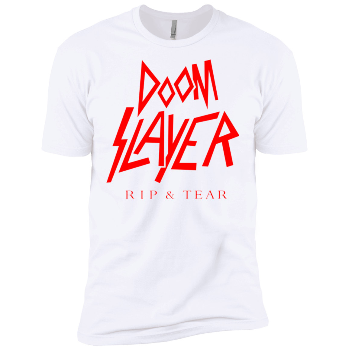 T-Shirts White / X-Small Doom Slayer Men's Premium T-Shirt