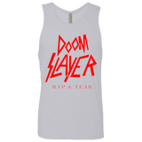 T-Shirts Heather Grey / Small Doom Slayer Men's Premium Tank Top
