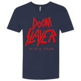 T-Shirts Midnight Navy / X-Small Doom Slayer Men's Premium V-Neck