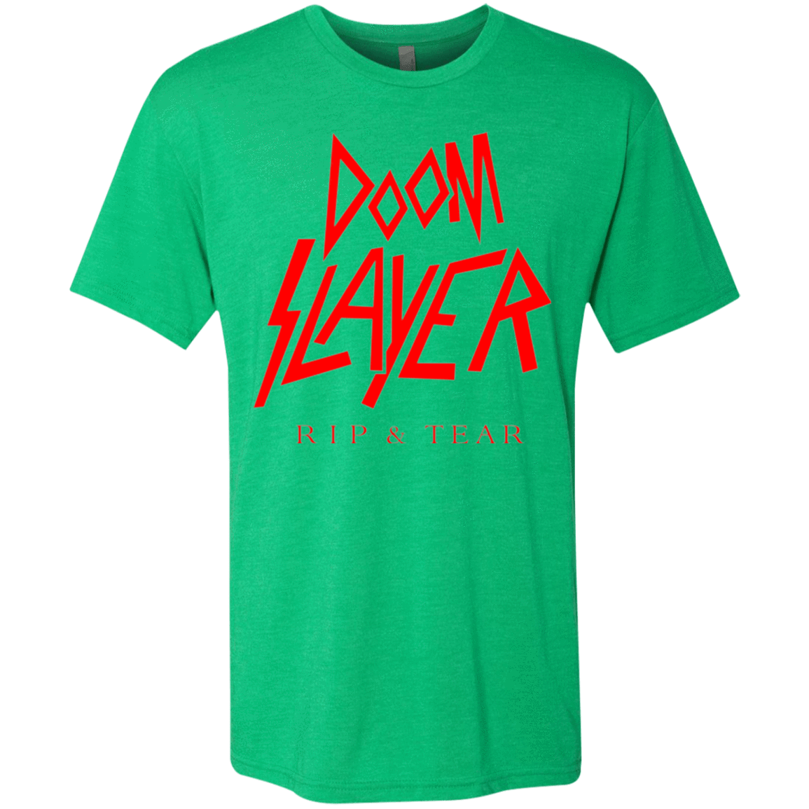 T-Shirts Envy / Small Doom Slayer Men's Triblend T-Shirt