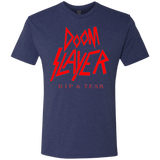 T-Shirts Vintage Navy / Small Doom Slayer Men's Triblend T-Shirt