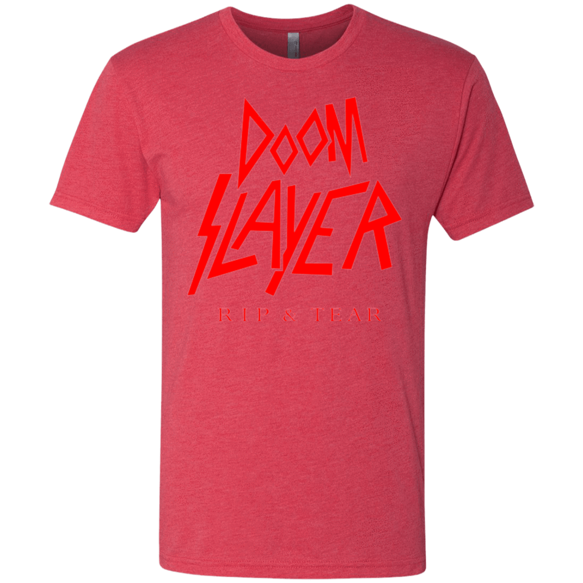 T-Shirts Vintage Red / Small Doom Slayer Men's Triblend T-Shirt