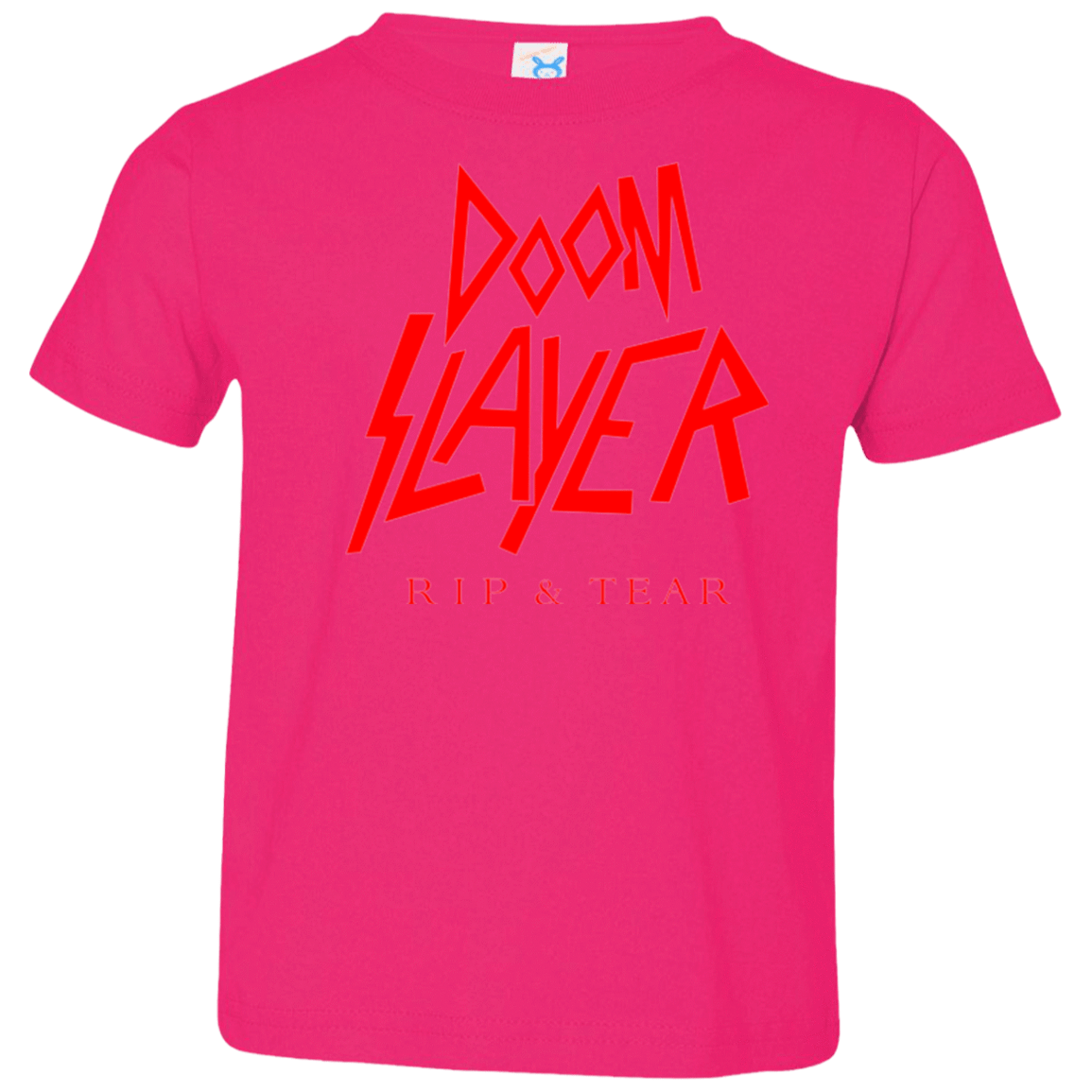 T-Shirts Hot Pink / 2T Doom Slayer Toddler Premium T-Shirt