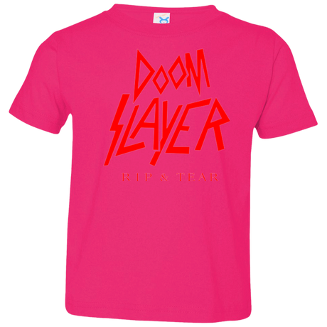 T-Shirts Hot Pink / 2T Doom Slayer Toddler Premium T-Shirt