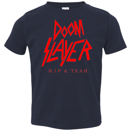 T-Shirts Navy / 2T Doom Slayer Toddler Premium T-Shirt