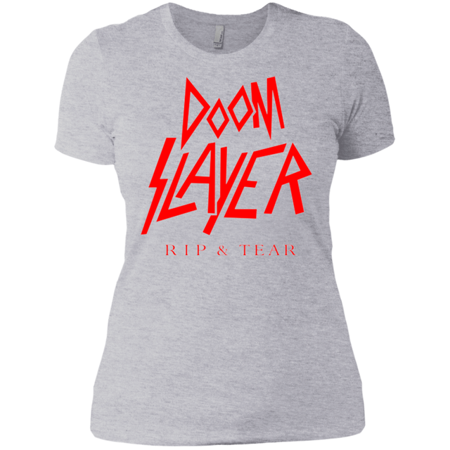 T-Shirts Heather Grey / X-Small Doom Slayer Women's Premium T-Shirt
