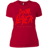 T-Shirts Red / X-Small Doom Slayer Women's Premium T-Shirt