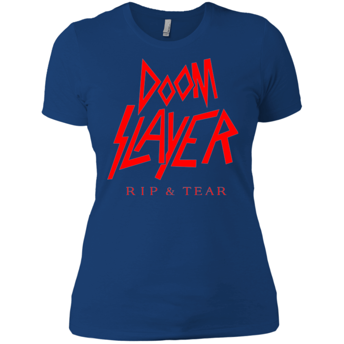 T-Shirts Royal / X-Small Doom Slayer Women's Premium T-Shirt