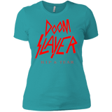 T-Shirts Tahiti Blue / X-Small Doom Slayer Women's Premium T-Shirt