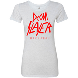 T-Shirts Heather White / Small Doom Slayer Women's Triblend T-Shirt