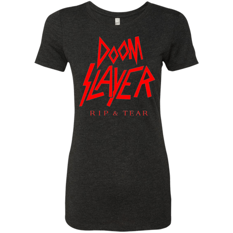 T-Shirts Vintage Black / Small Doom Slayer Women's Triblend T-Shirt