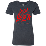T-Shirts Vintage Navy / Small Doom Slayer Women's Triblend T-Shirt