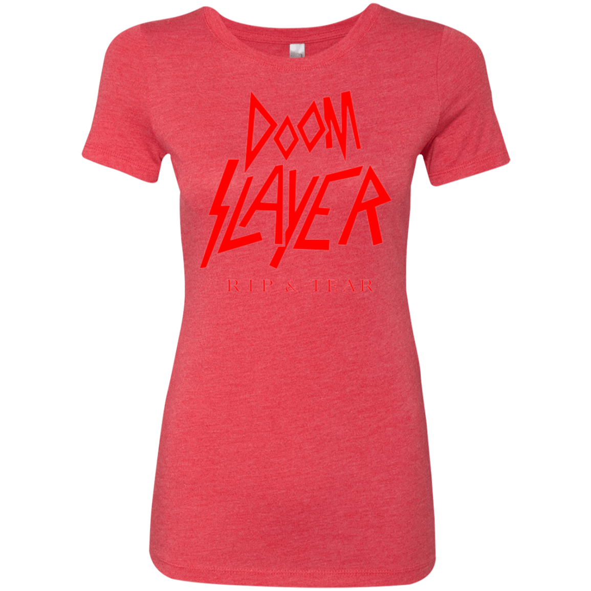 T-Shirts Vintage Red / Small Doom Slayer Women's Triblend T-Shirt
