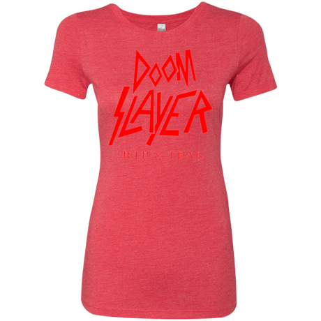 T-Shirts Vintage Red / Small Doom Slayer Women's Triblend T-Shirt