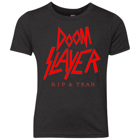 T-Shirts Vintage Black / YXS Doom Slayer Youth Triblend T-Shirt