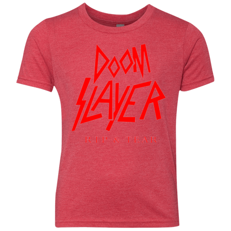 T-Shirts Vintage Red / YXS Doom Slayer Youth Triblend T-Shirt