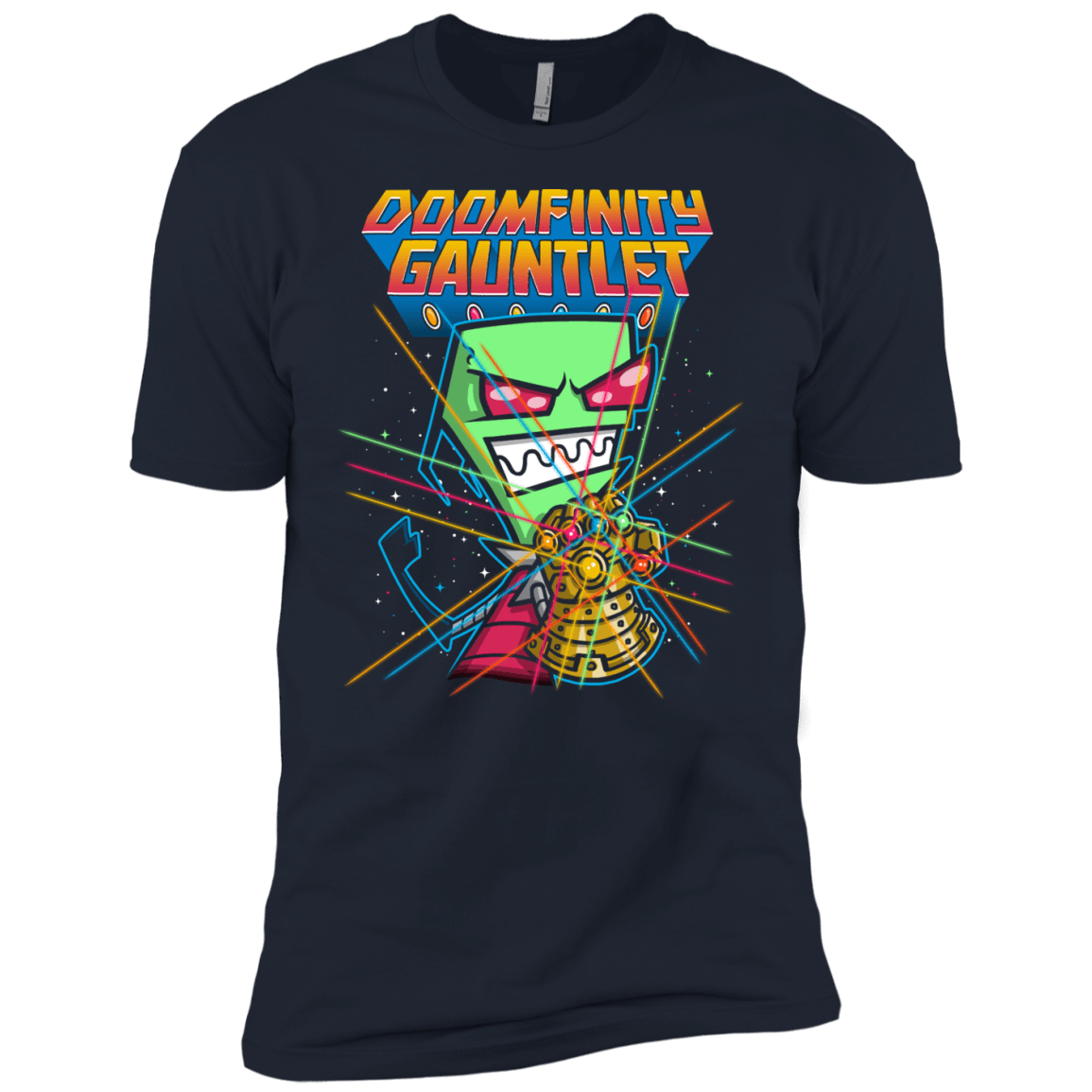 T-Shirts Midnight Navy / YXS DOOMFINITY Boys Premium T-Shirt