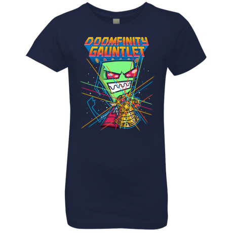 T-Shirts Midnight Navy / YXS DOOMFINITY Girls Premium T-Shirt