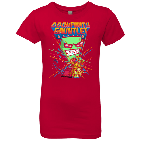 T-Shirts Red / YXS DOOMFINITY Girls Premium T-Shirt