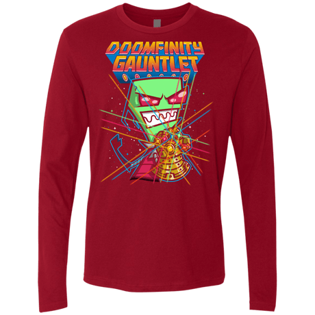 T-Shirts Cardinal / S DOOMFINITY Men's Premium Long Sleeve