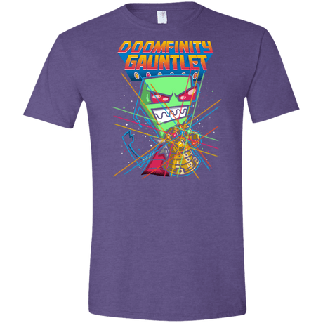 T-Shirts Heather Purple / S DOOMFINITY Men's Semi-Fitted Softstyle