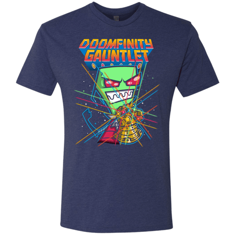T-Shirts Vintage Navy / S DOOMFINITY Men's Triblend T-Shirt