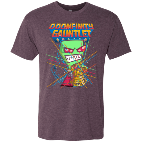 T-Shirts Vintage Purple / S DOOMFINITY Men's Triblend T-Shirt