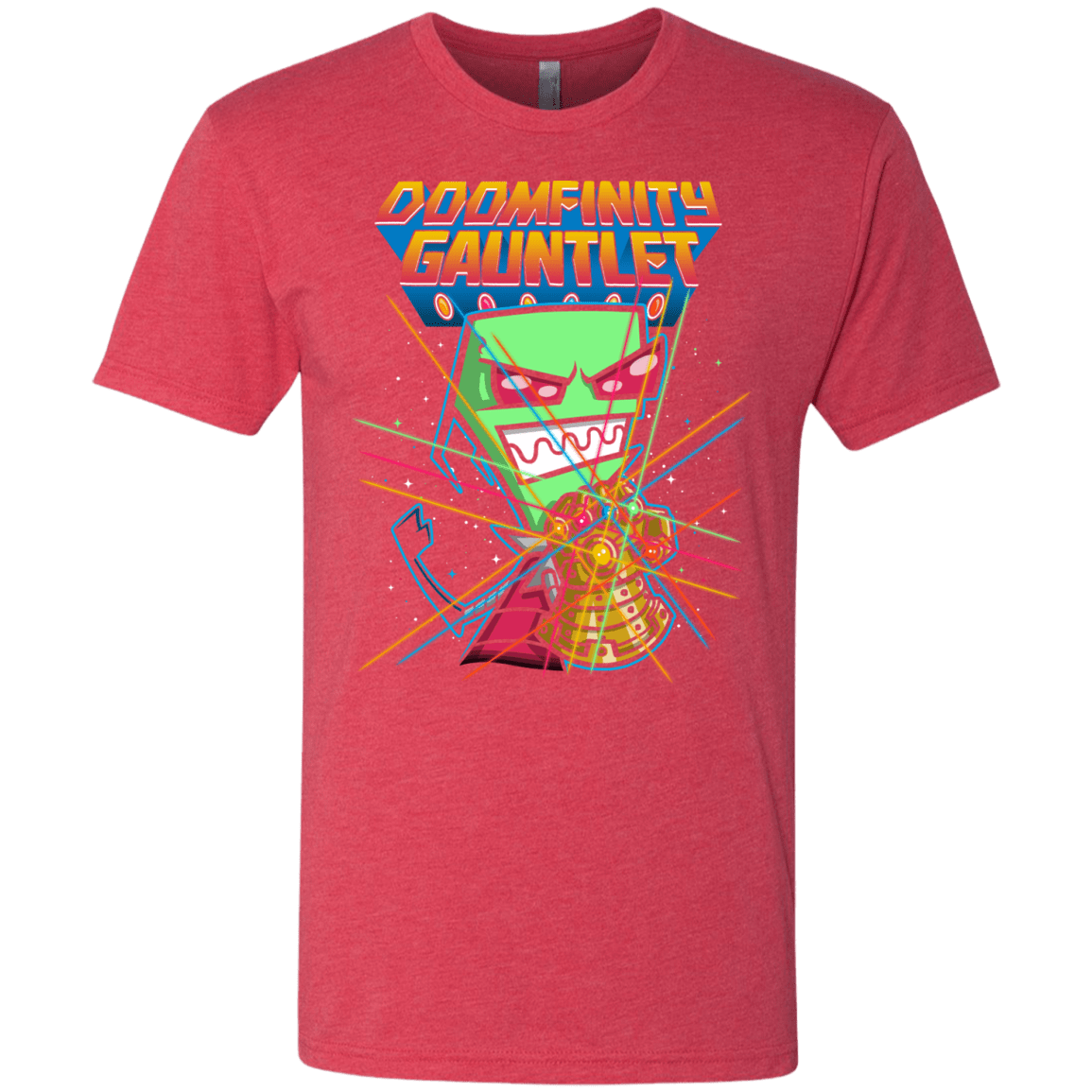 T-Shirts Vintage Red / S DOOMFINITY Men's Triblend T-Shirt