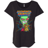 T-Shirts Vintage Black / X-Small DOOMFINITY Triblend Dolman Sleeve