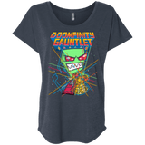 T-Shirts Vintage Navy / X-Small DOOMFINITY Triblend Dolman Sleeve