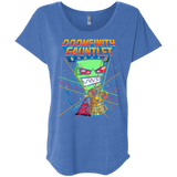 T-Shirts Vintage Royal / X-Small DOOMFINITY Triblend Dolman Sleeve