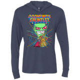 T-Shirts Vintage Navy / X-Small DOOMFINITY Triblend Long Sleeve Hoodie Tee